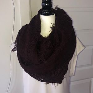 Burgundy Infinity Scarf